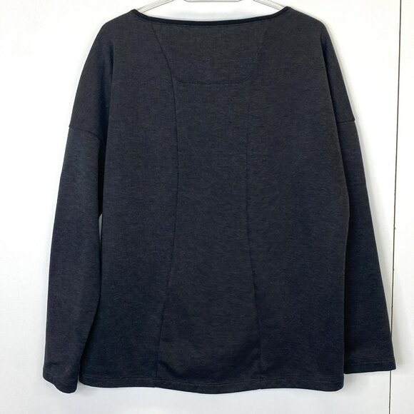 Arc'teryx Sweatshirt Womens Size Small Heathered Gray Pullover Long Sleeve Top - Picture 3 of 4